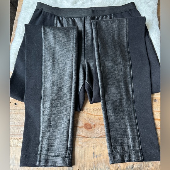 BCBG Max Azria Mixed Media Leggings - Picture 4 of 12